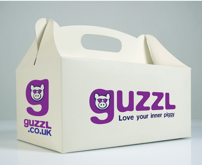 Guzzle Brixton London Goodie Box Packaging