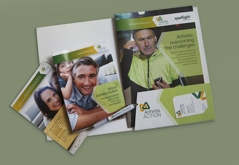 Arthritis Action folder & leaflets