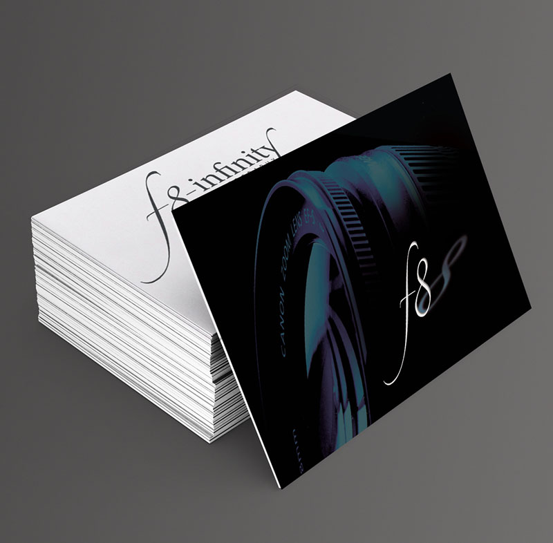 F8-infinity Photography business cards