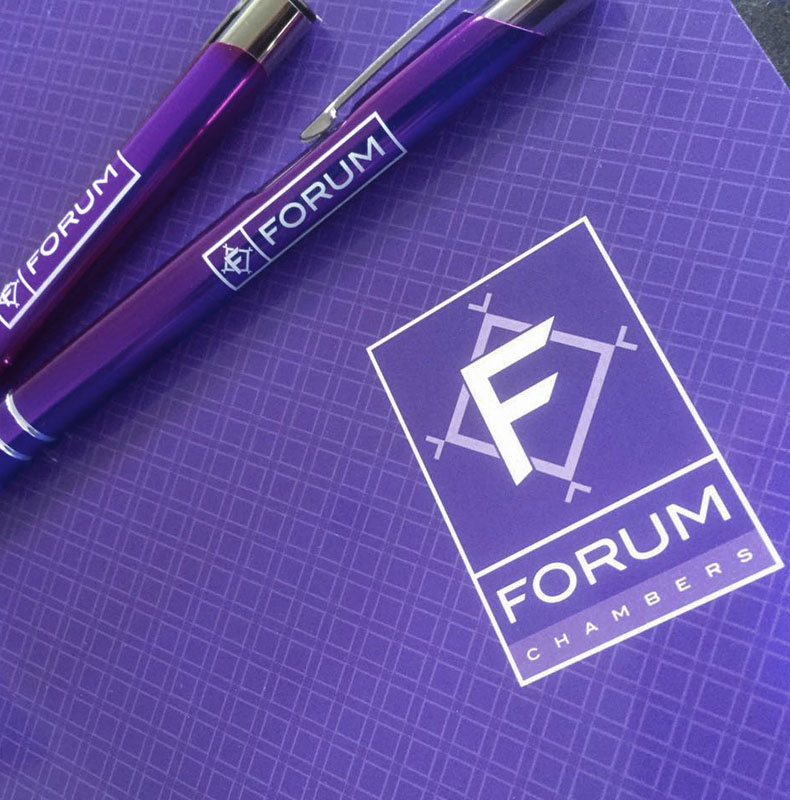 Forum legal pad & pens