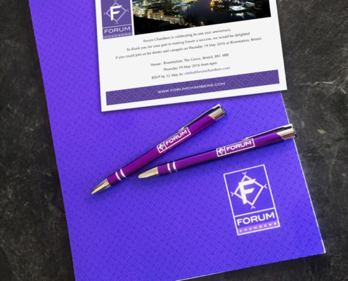 Brand Identity for Forum Chambers London WC2