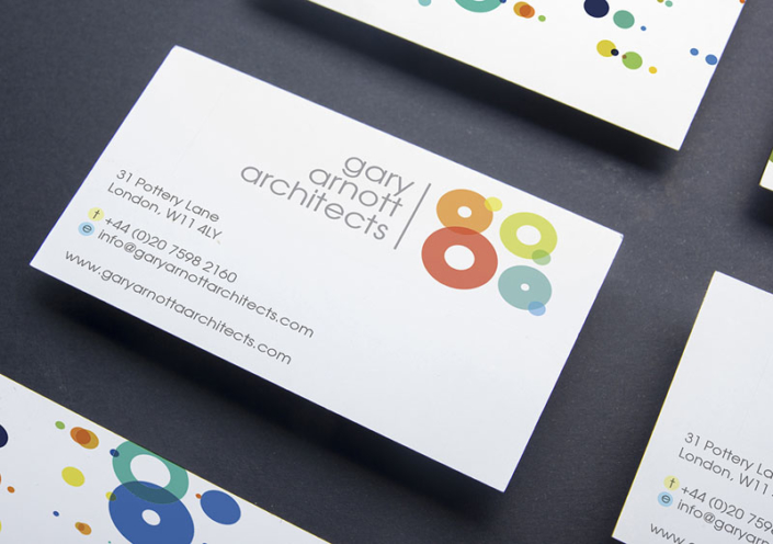 Gary Arnott Architects logo & business cards