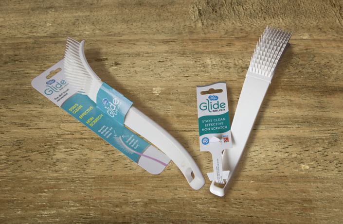 Glide Brush logo & packaging design