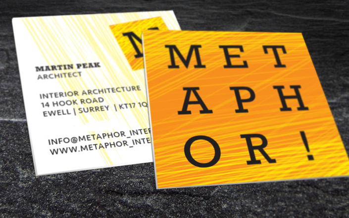 Metaphor! logo / Business card design