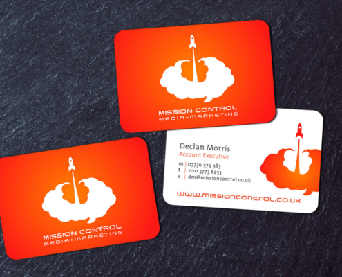 Mission Control business card