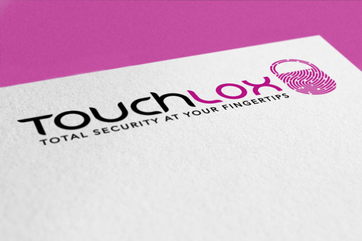 Touchlox logo close up