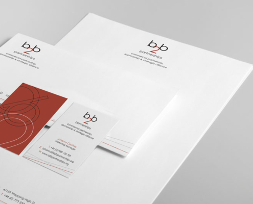 b2b business stationery set