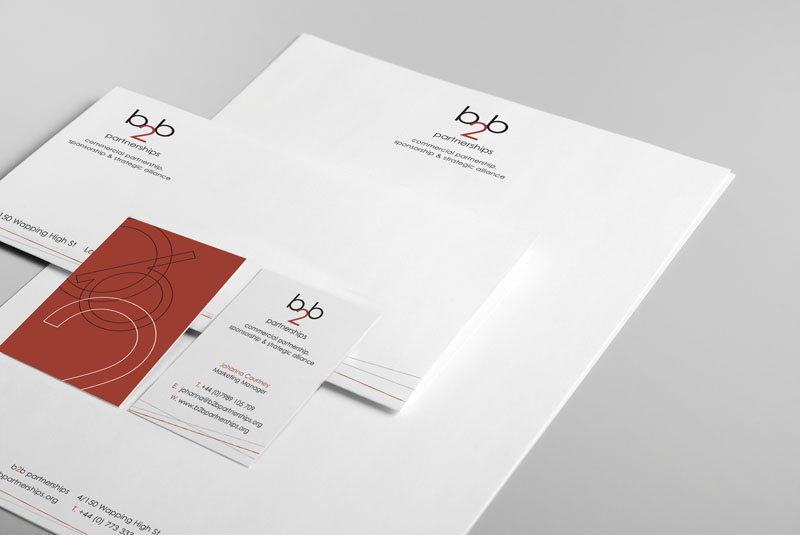 b2b business stationery set