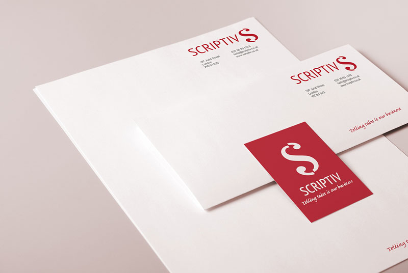 Scriptiv stationery