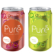 Pure fruit infused water cans