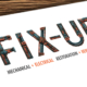 Fixup brand logo design close up
