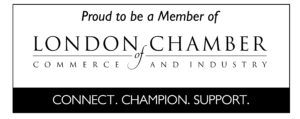 Proud member of London Chamber of Commerce and Industry logo