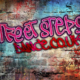 Logo design of StreetStepsdance.co.uk on a brick wall