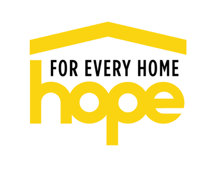 Hope for every home - sub-brand logo design
